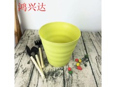 波浪花盆，愿意花盆，多色塑料花盆，异兴花盆，造型花盆图3