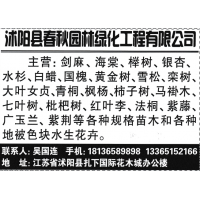 沭阳县春秋园林绿化工程有限公司主营:剑麻、园林工程